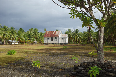 Swains island historic buildings